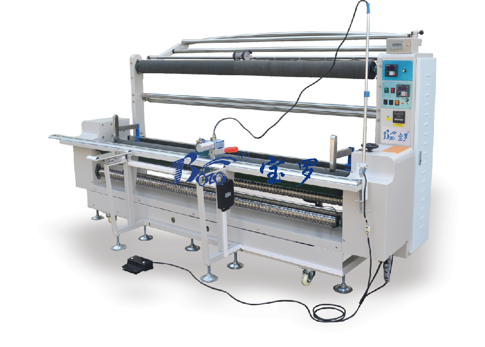 BL-125S-ED-U-W  AUTO EDGE ALEGMENTFABRIC ROLLING MACHINE( WEIGHING) （ELECTRONIC TENSION ADJUSTMENT )